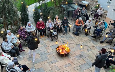 Weinabend am Lagerfeuer